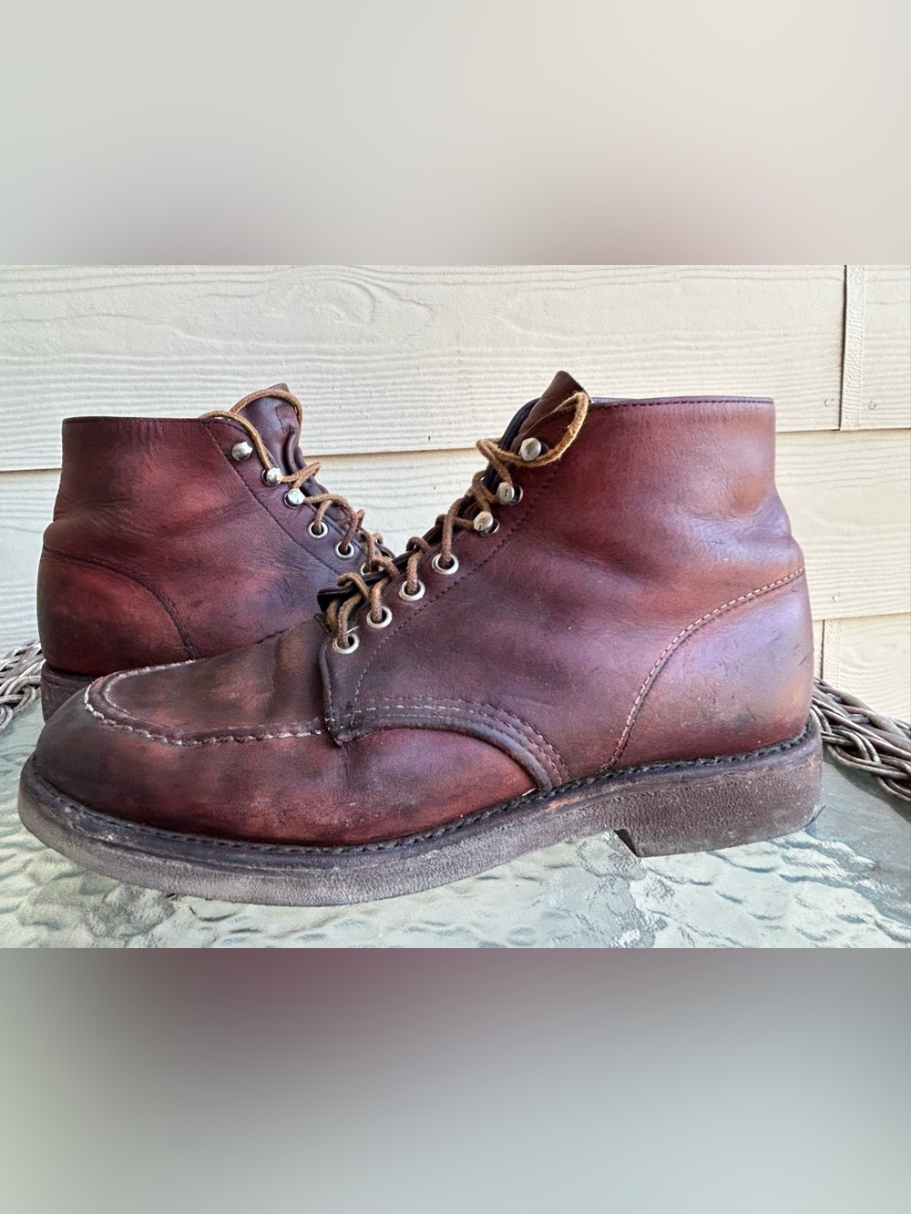Vintage! Men’s RED WING Leather Boots sz 10